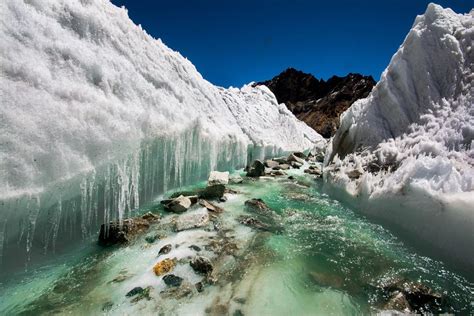 1280px-Glacial_melt_water_carving_the_ice_river_source_Himalayas_India