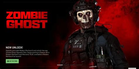 How to Get Zombie Ghost Skin in MW3, MW2, and Warzone 2