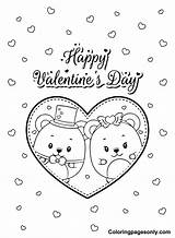 31 Valentines Day Cards Coloring Pages  Free & Printable For Kids And sketch template