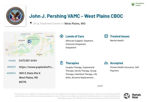 John J. Pershing VAMC - West Plains CBOC • Rehab in Missouri