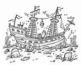 Boats And Ships Coloring Pages sketch template