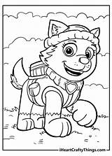 Coloring Paw Patrol Masks Sketch Page sketch template