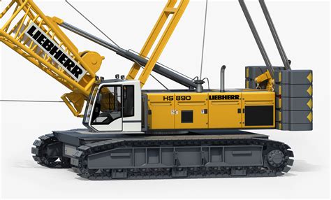 Liebherr hs dragline excavator 3D model - TurboSquid 1250462