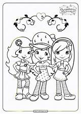 Strawberry Shortcake Berry Bitty Coloring Pages sketch template
