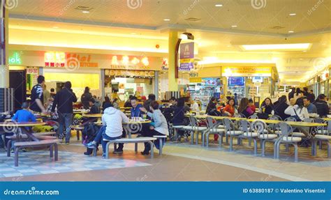 Chinese Mall Food Court editorial photography. Image of sitting - 63880187