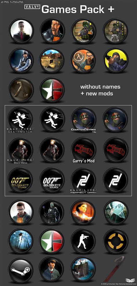 Valve Game Pack+ by 3xhumed on DeviantArt