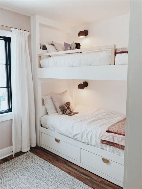 DIY Built-in Bunk Bed with IKEA Hack