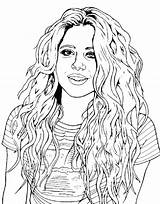Shakira Coloring Pages Printable For Free Download sketch template