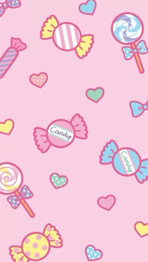 Kawaii Cute Cotton Candy Wallpaper - canvas-voice