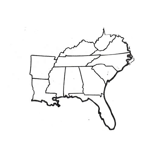 Map Of Southeast Us States - Maplewebandpc intended for Southeast ...