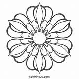 Mandala Coloring Pages Free Printable PDF sketch template