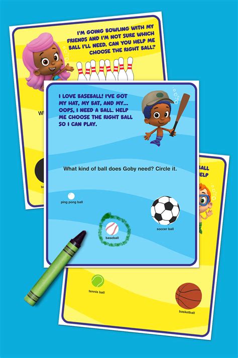 Bubble Guppies Sports Activity Pack | Nickelodeon Parents