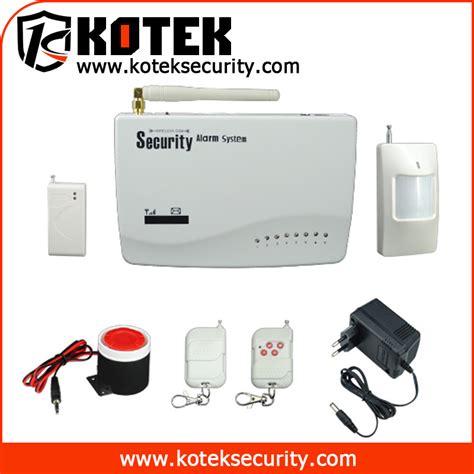 Wireless Alarm System: Home Security Wireless Alarm System With Gsm