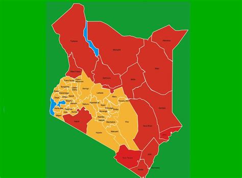 Map Of Kenya Counties New Map Of Kenya Counties Easte - vrogue.co
