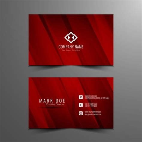 Abstract stylish business card template eps vector | UIDownload