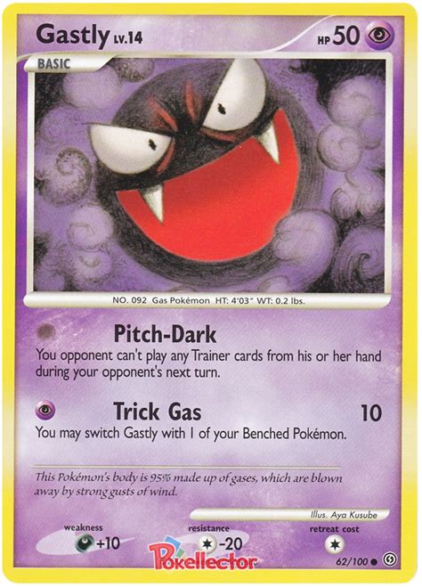 Gastly - Stormfront #62 Pokemon Card