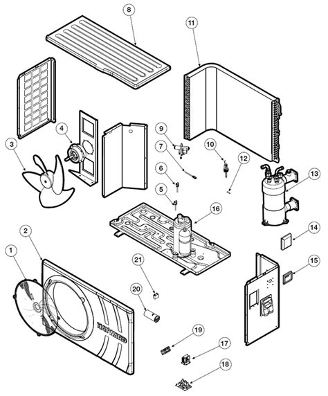 Hayward HP50HA Heat Pump Parts