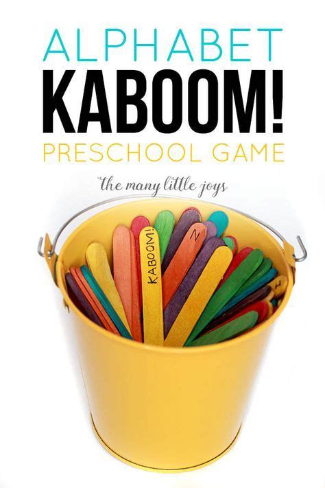 Alphabet kaboom a simply brilliant preschool game – Artofit