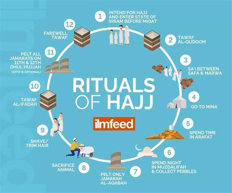 An infographic on the rituals of #Hajj. | Homeschool activities, Hajj pilgrimage, Rituals