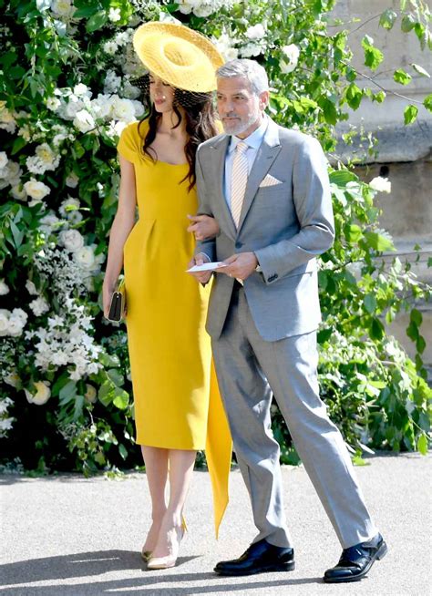 Amal and George Clooney Arrive at the Royal Wedding: Pic | Us Weekly