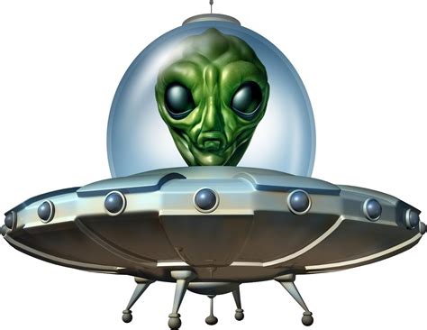 Alien Spaceship Cartoon