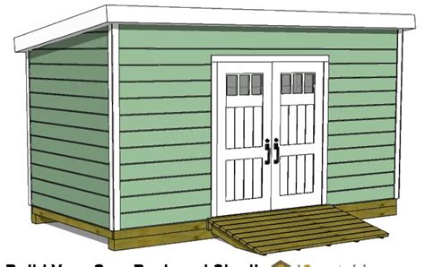 Shed Plans Free: How To Build A 16x24 Storage Shed