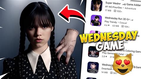 BEST Wednesday Game Ever || Horror Wednesday game || Monster try to kill Wednesday - YouTube