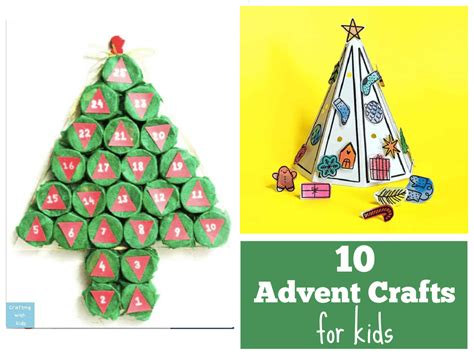 10 Advent Christmas Crafts and Activities for Kids (easy & fun!) - Three Kids, Three Cats, and a ...