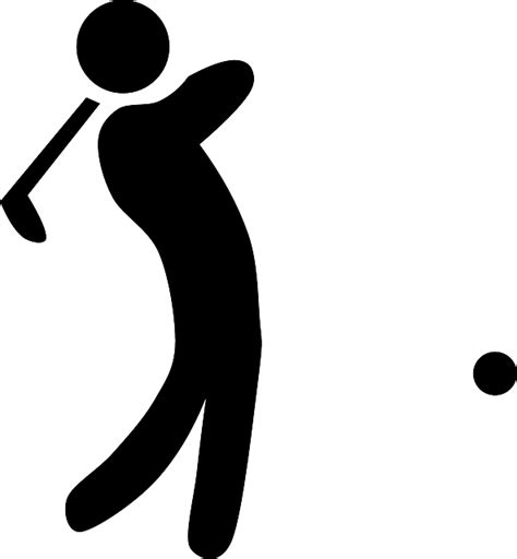 Golfer Golf Swing · Free vector graphic on Pixabay