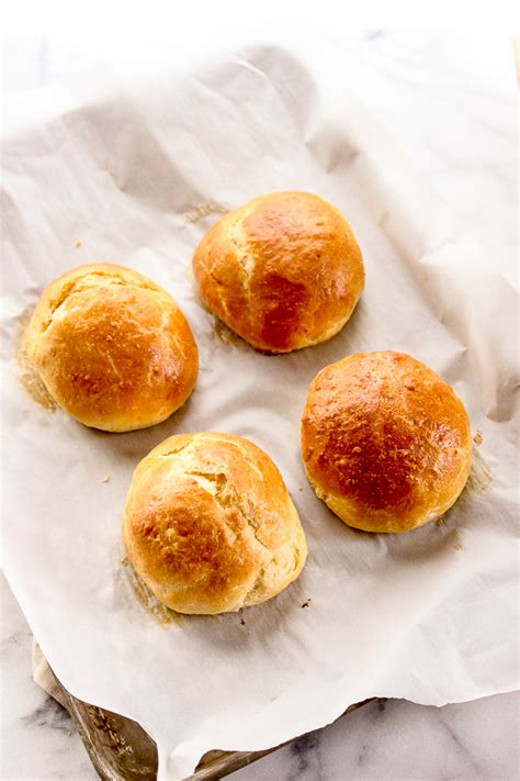 Brioche Hamburger Buns