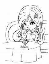 Martini Coloring Page At GetDrawings  Free Download sketch template