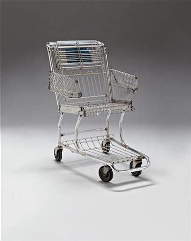 Shopping cart chair by Tom Sachs on artnet