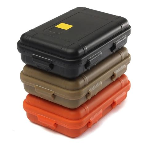 Outdoor Plastic Waterproof Airtight Survival Case Container Camping Outdoor Travel Storage Box ...