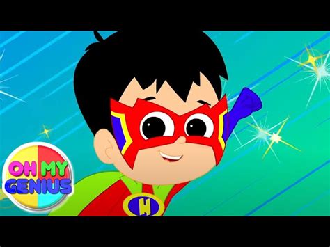 Superhero Song for Kids | Nursery Rhymes and Baby Songs with Oh My ...