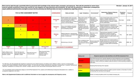 Free Printable Risk Matrix Templates [Excel, Word] 3x3 - 5x5 Management