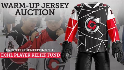 Warm Up Jersey Auction Details - Cincinnati Cyclones