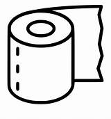 Free Toilet Paper Clipart Black And White Download  sketch template