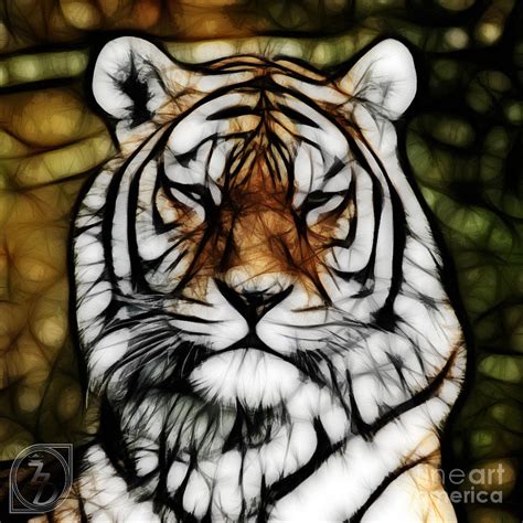 The Tiger Digital Art by The DigArtisT