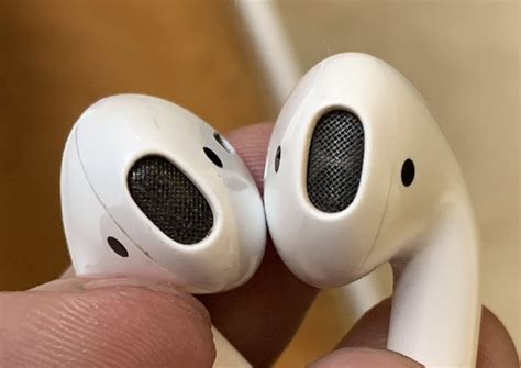 Deep cleaned my Airpods, forgot there were two holes under the mesh and I regained about 30% ...