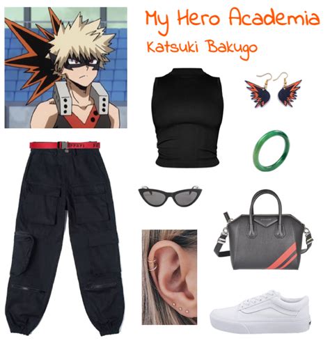 Channel Explosive Energy with Katsuki Bakugo - Anime Inspired Outfit ...