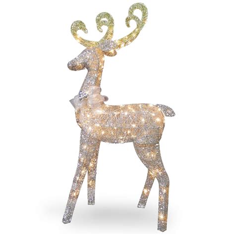 National Tree Company 60" Reindeer Decoration with Clear Lights