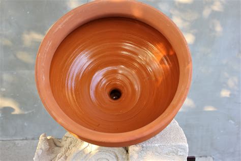 Vintage Extra Large Ceramic planter Red Clay Amphora Garden | Etsy
