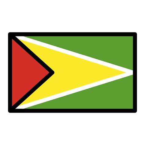 Guyana flag emoji clipart. Free download transparent .PNG | Creazilla