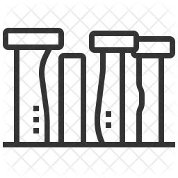 Stonehenge Icon - Download in Line Style