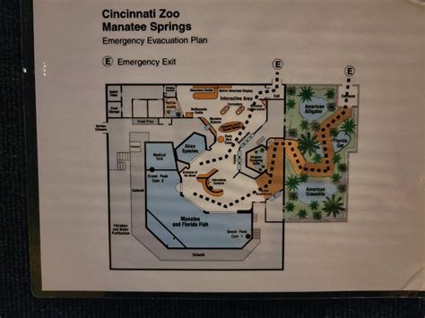 Cincinnati Zoo 5/22 - Manatee Springs, map - ZooChat