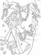 Aurora Disney Princess coloring pages sketch template