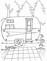 5th Wheel Camper Coloring Pages sketch template