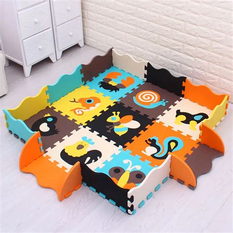 Numbers/animal mei qi cool baby EVA foam play mat/puzzle floor mat,per 30cmX30cm thickness 1cm ...