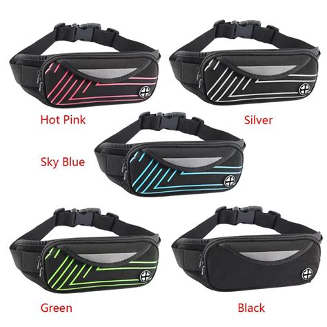 1 Piece of Fashionable Men Waist Bag Unisex for Climbing Hiking Running ...