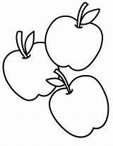 Apples Coloring Pages sketch template